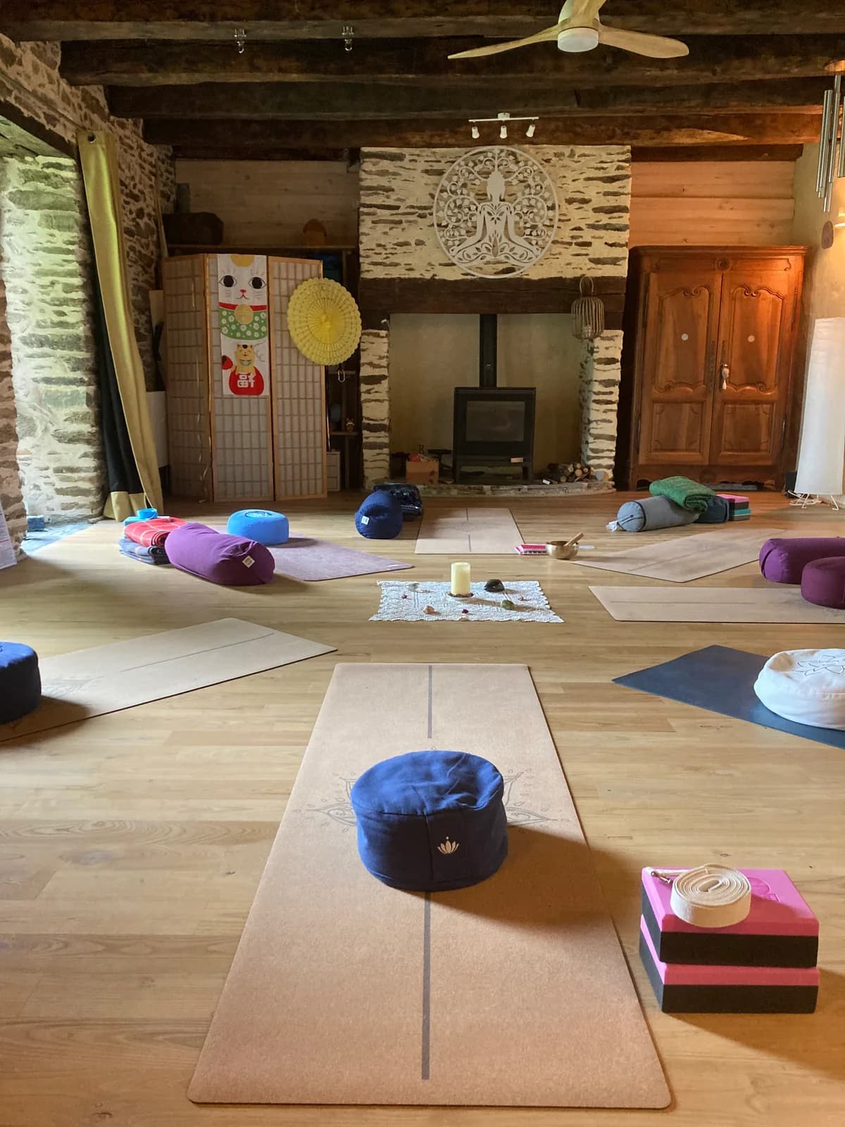 Image 1 : Cours de Yin Yoga background