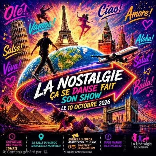 Image 1 : La nostalgie ça se danse fait son show ! background