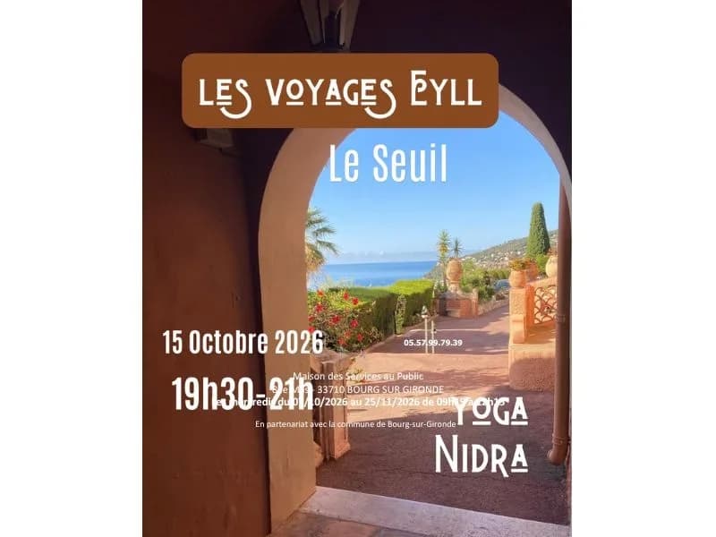 Image 1 : Les voyages Eyll - Yoga à St André de Cubzac background