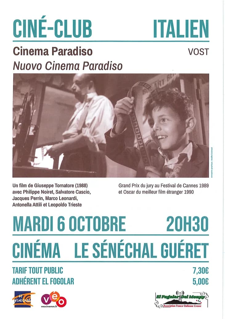 Image 1 : Ciné-club italien background