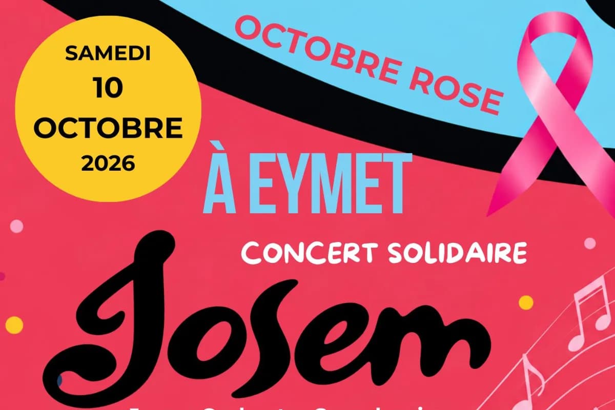 Image 1 : Octobre Rose | Concert solidaire Josem background
