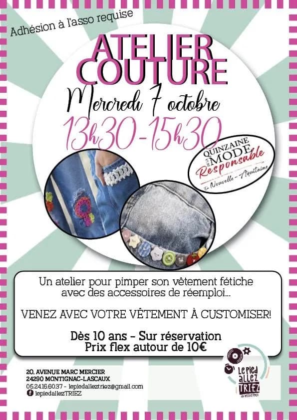 Image 1 : Atelier - Couture background