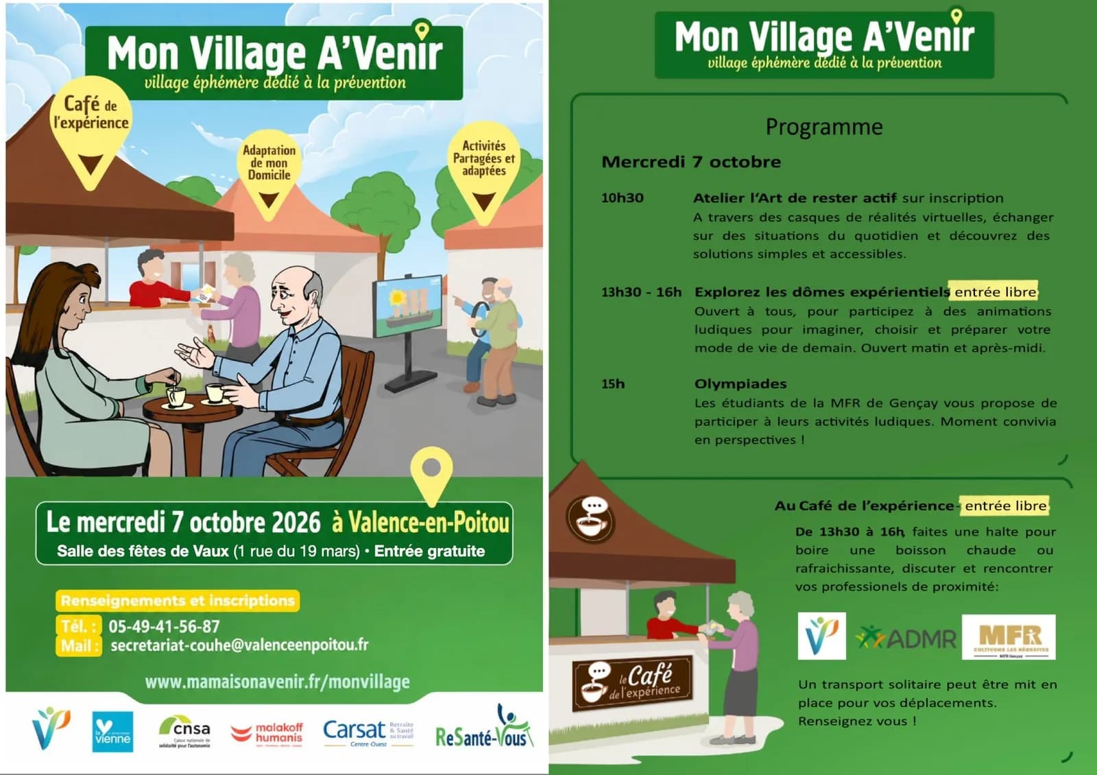 Image 1 : Mon Village A'Venir background