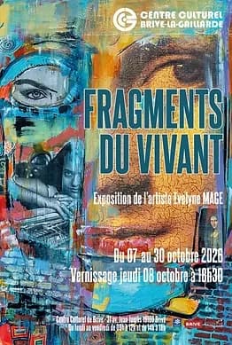 Image 1 : Exposition: Fragments du vivant (Centre culturel) background