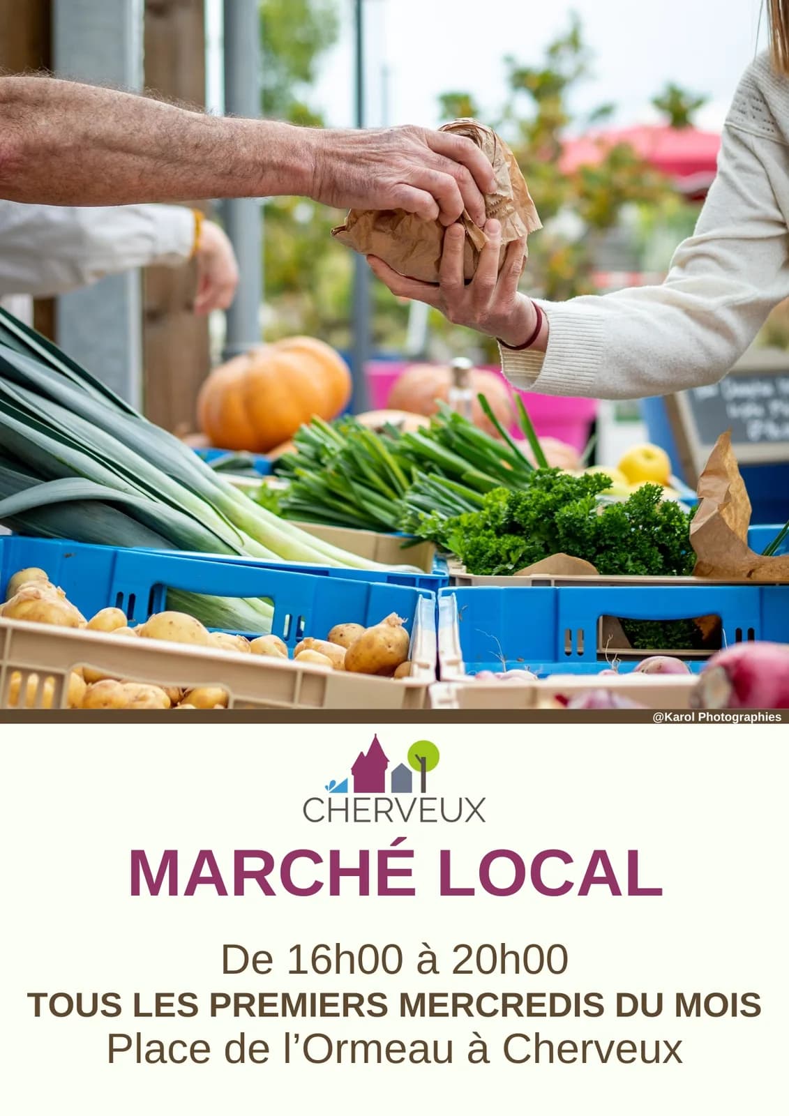 Image 1 : Marché de Cherveux background