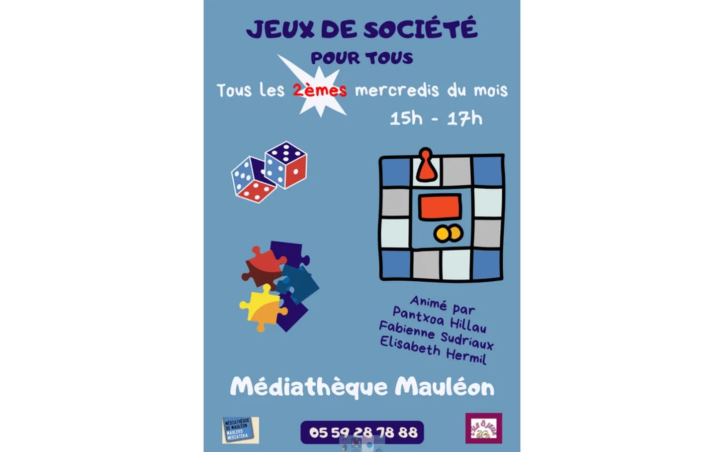 Image 1 : Jeux de société pour tous background
