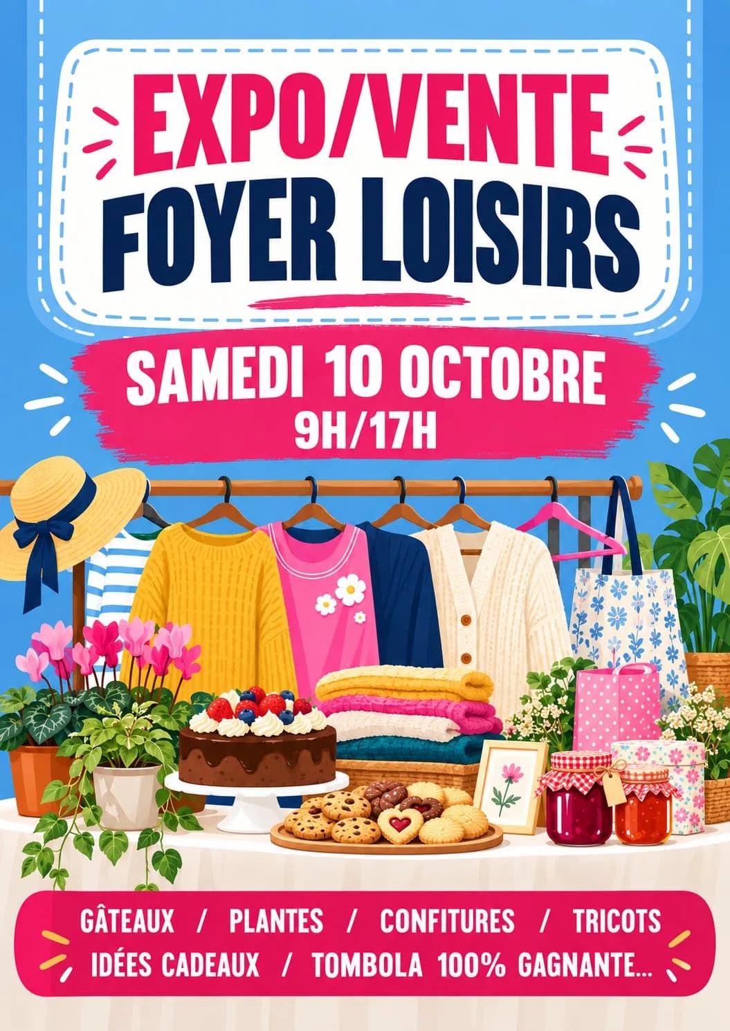 Image 1 : Expo vente du Foyers Loisirs background