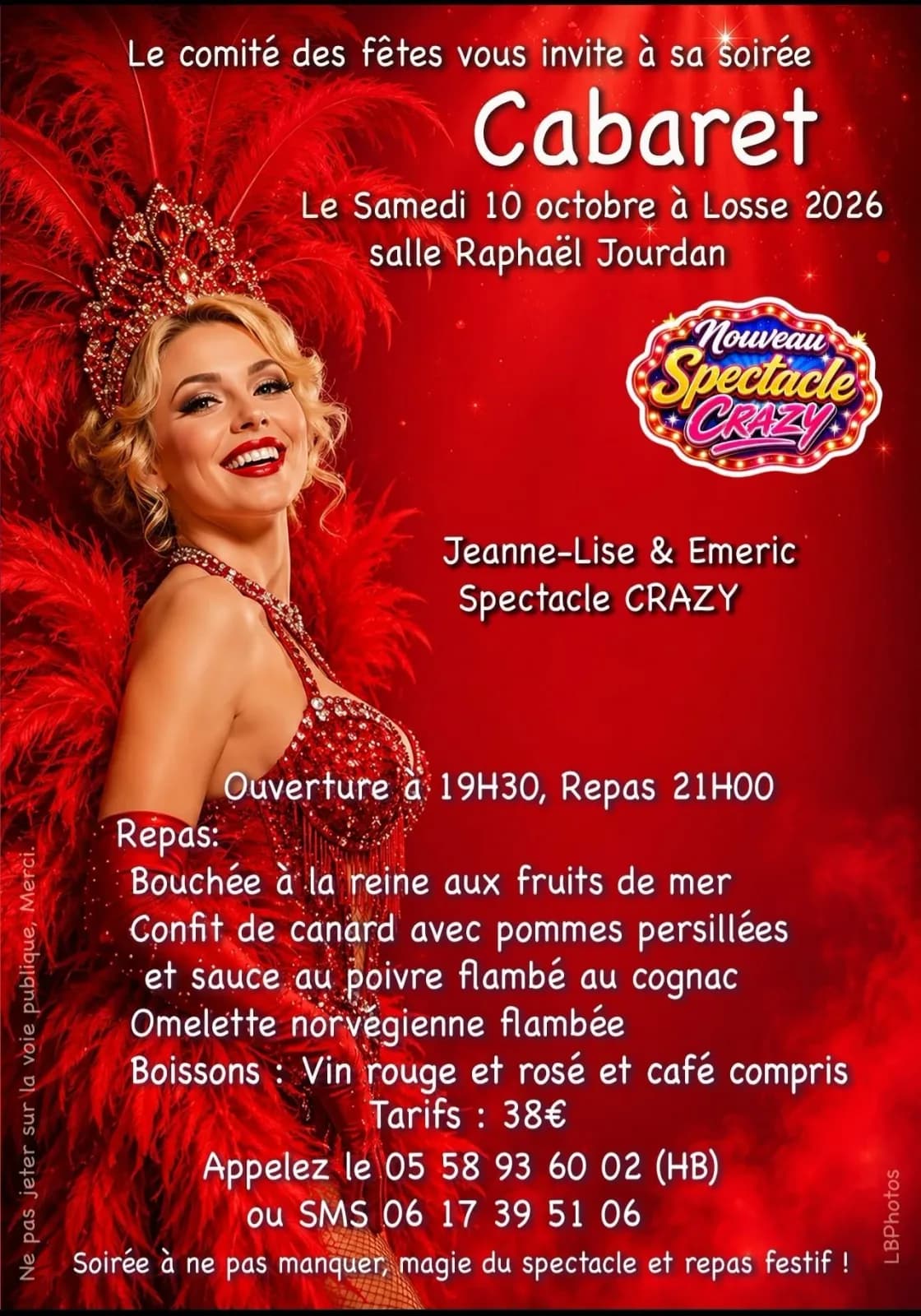 Image 1 : Soirée Cabarret background