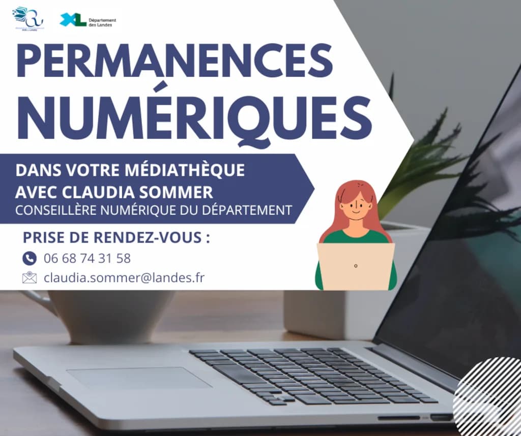 Image 1 : Permanences numériques background