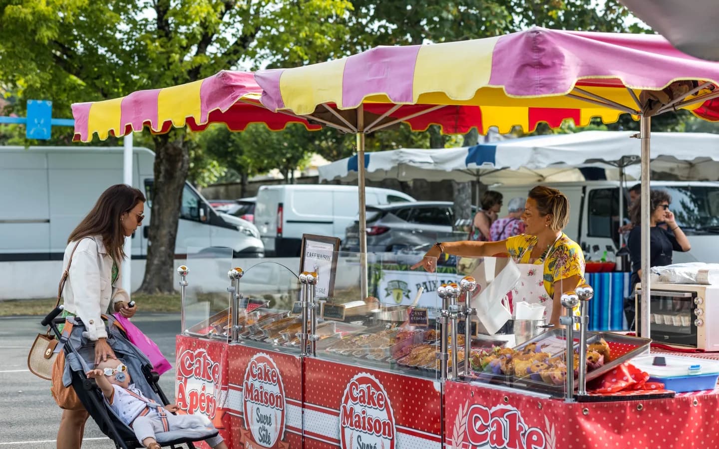 Image 1 : Marché background