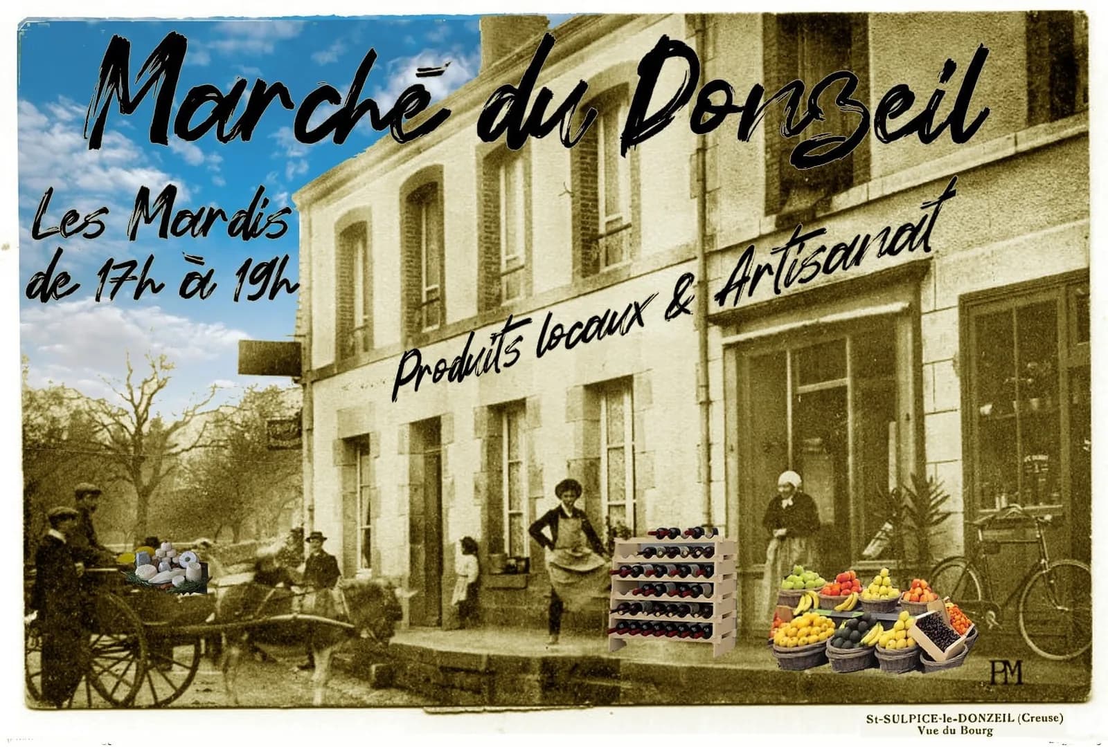 Image 1 : Marché de producteurs locaux background