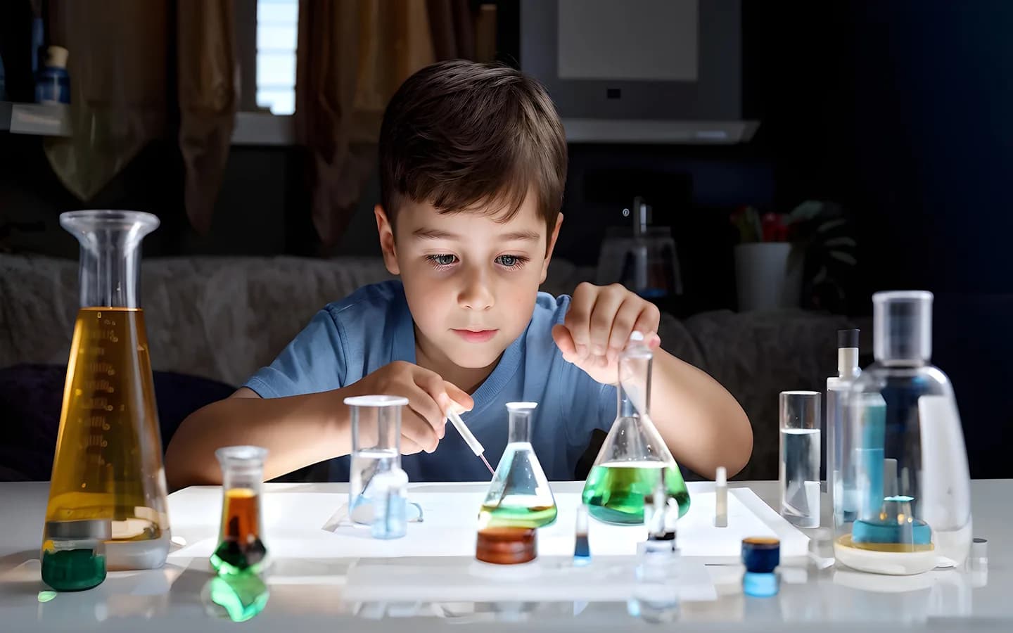Image 1 : Atelier chimie des pitchouns background