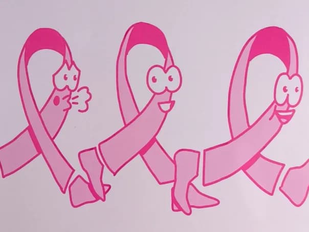 Image 1 : Randonnée et Trail pour Octobre rose background