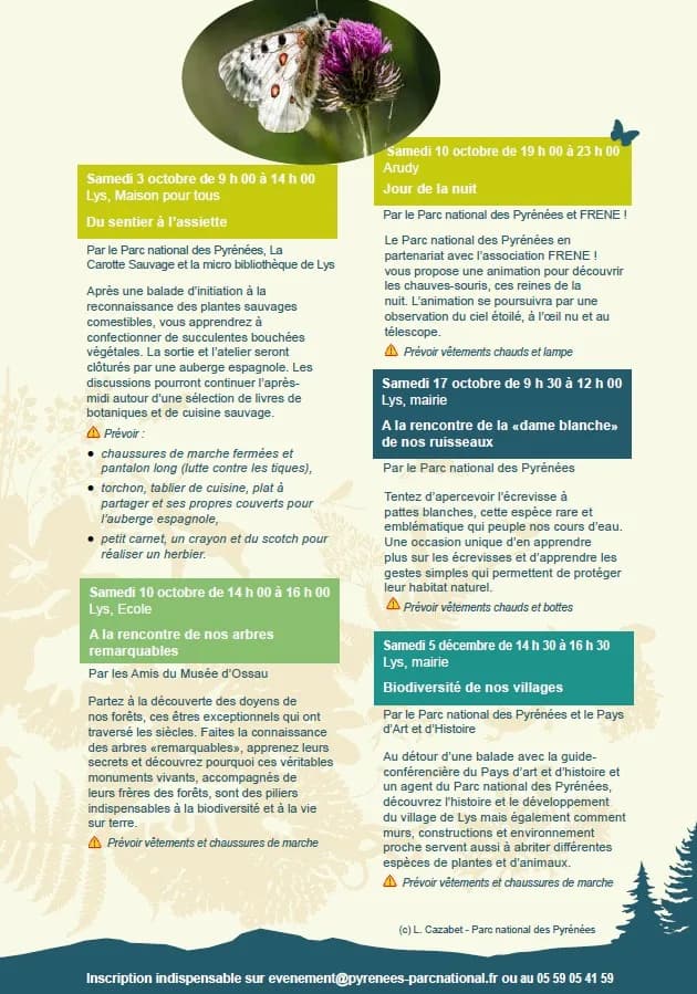 Image 2 : Fêtons la biodiversité : Le jour de la nuit background