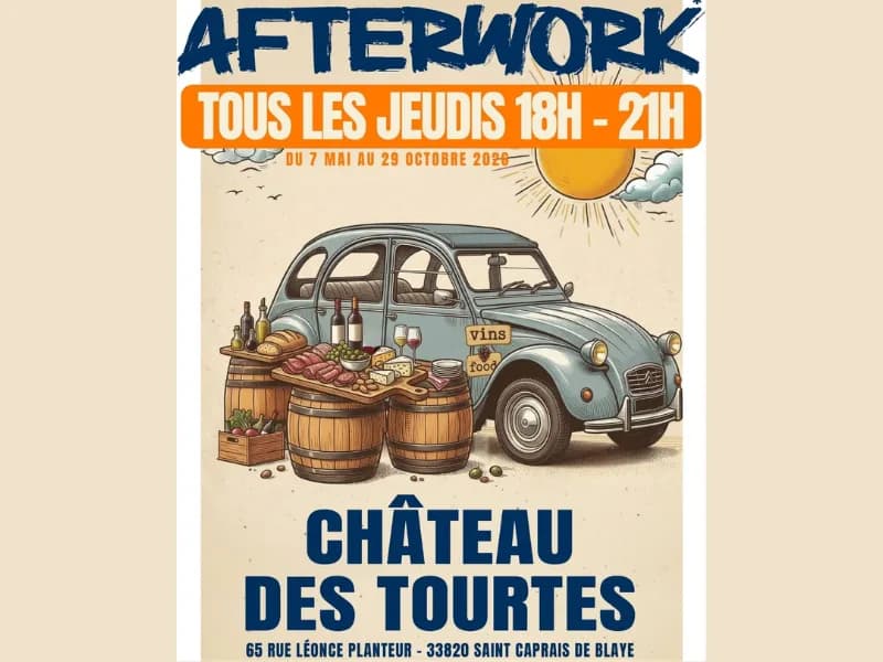 Image 1 : Afterwork au château des Tourtes background
