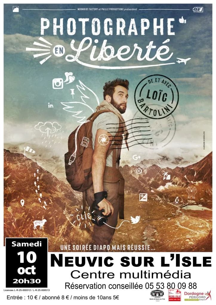 Image 2 : Spectacle : Photographie en Liberté background