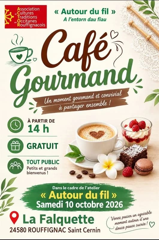 Image 1 : Café gourmand background
