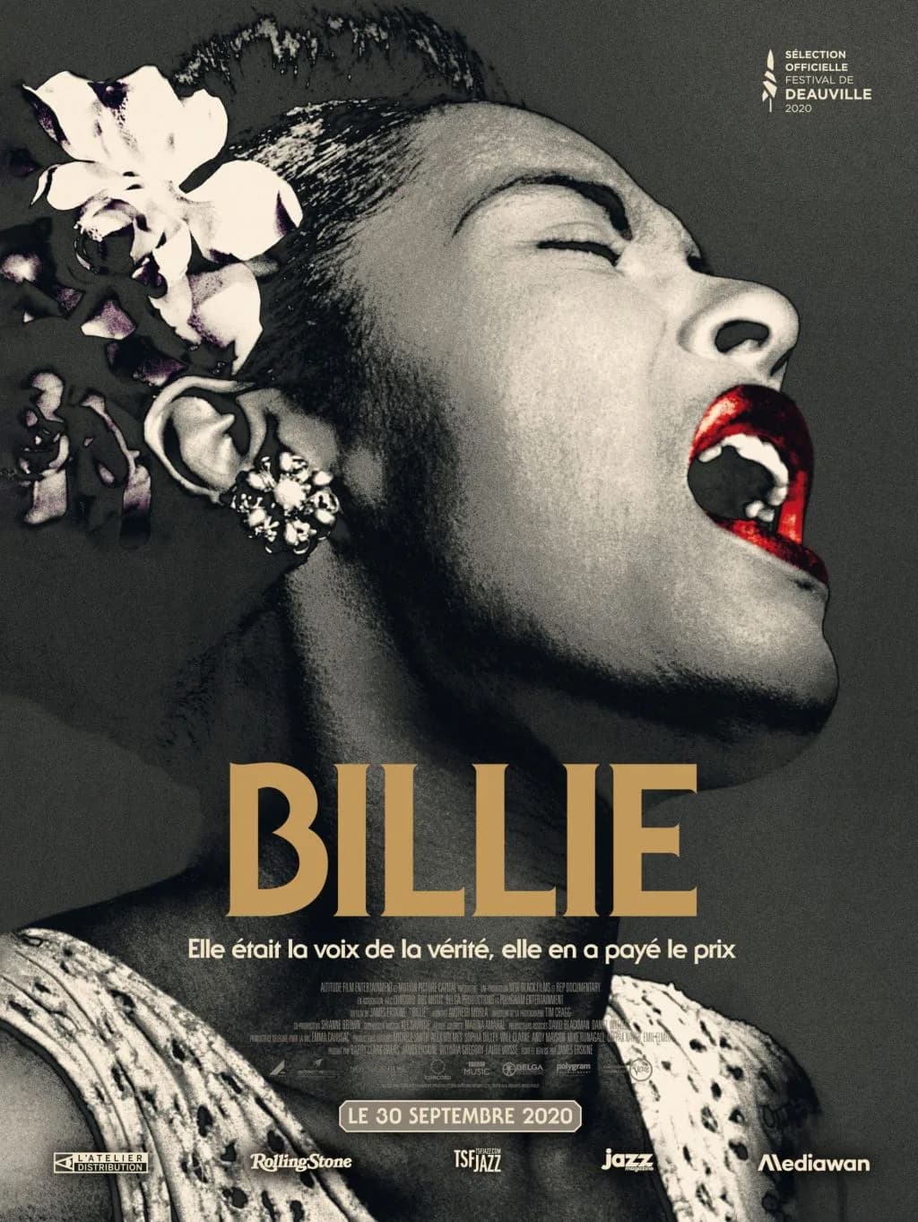 Image 1 : Projection du film "Billie" de James Erskine (2020) background