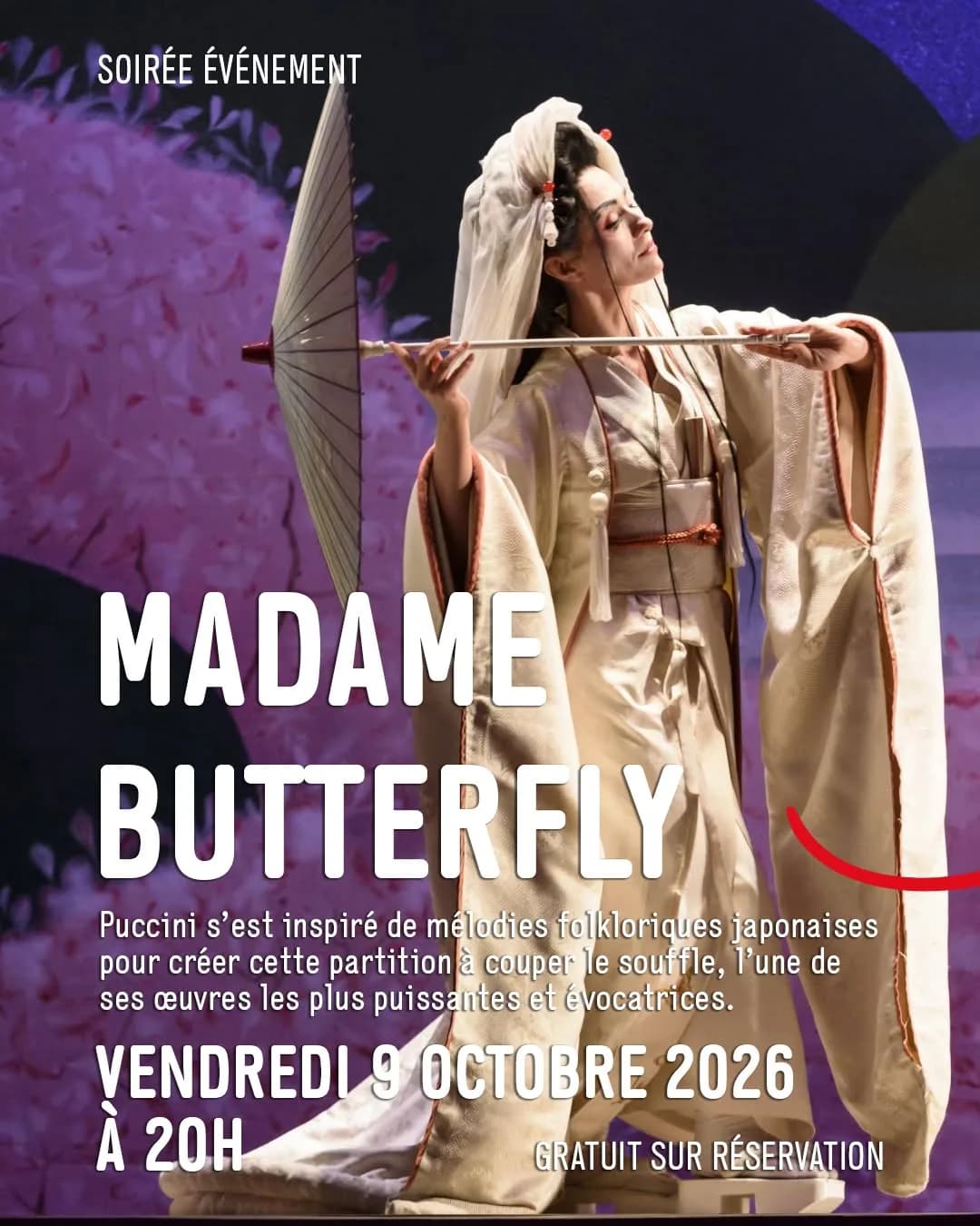 Image 1 : Madame Butterfly - Opéra Puccini background