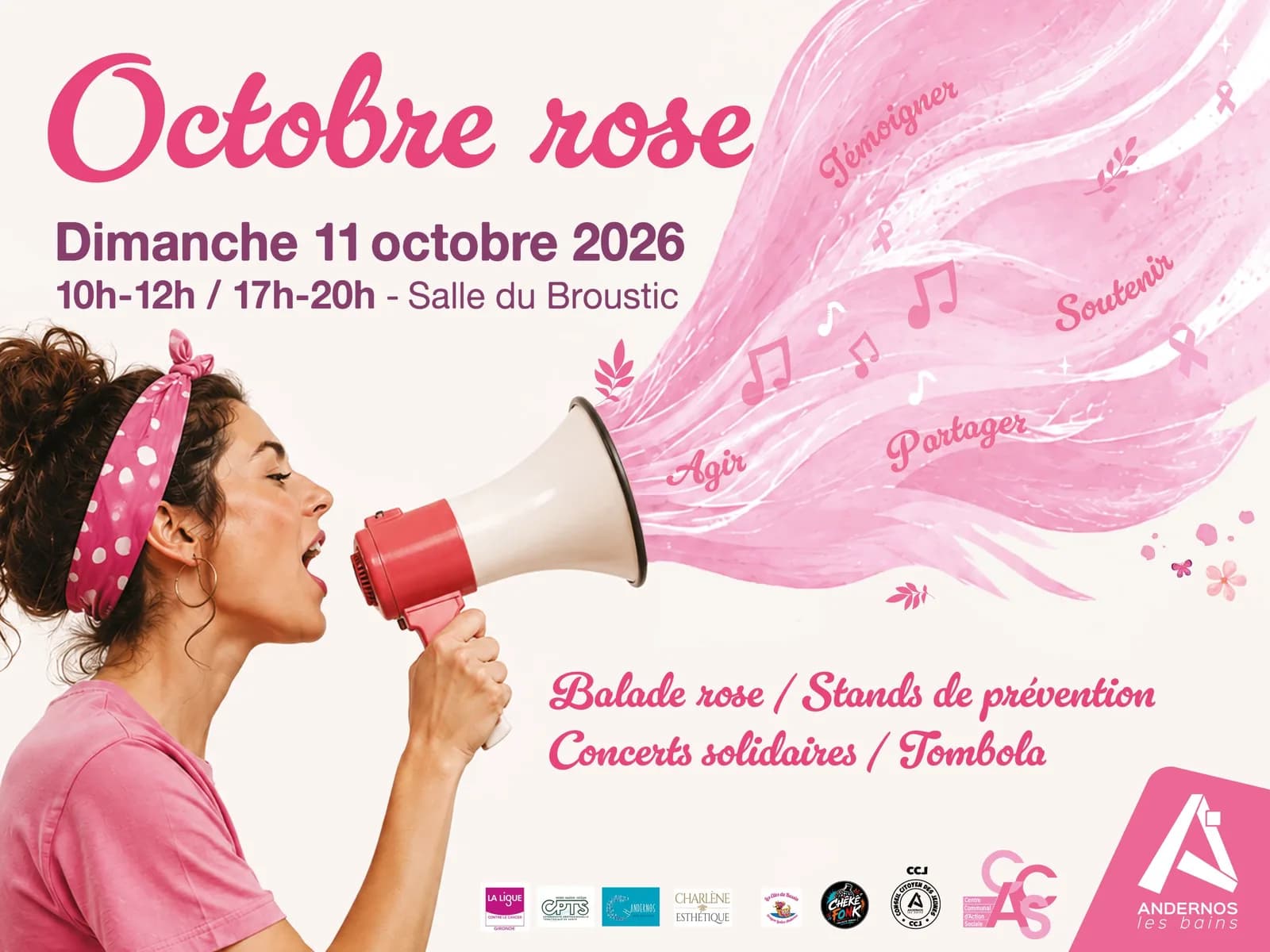 Image 1 : Octobre rose background