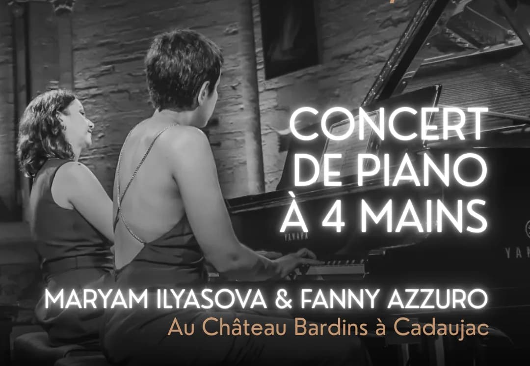 Image 1 : Concert-dégustation : Piano à 4 mains background