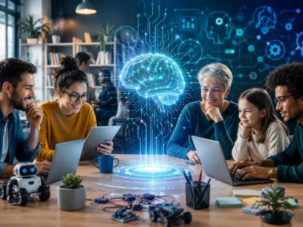 Image 1 : Atelier Intelligence Artificielle : Découvrir et expérimenter l’IA background