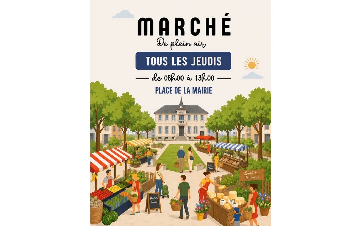 Image 1 : Marché hebdomadaire background