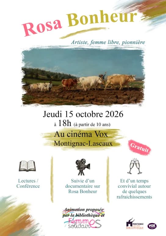 Image 1 : Conférence/Lecture - Rosa Bonheur background