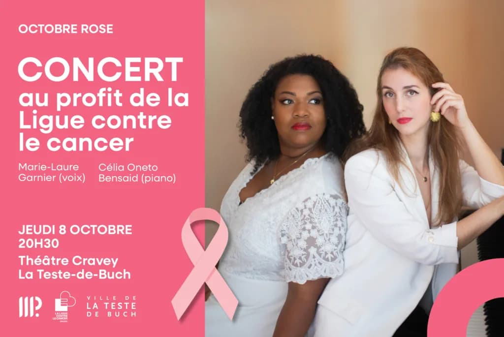 Image 1 : Concert au profit de la ligue contre le cancer background