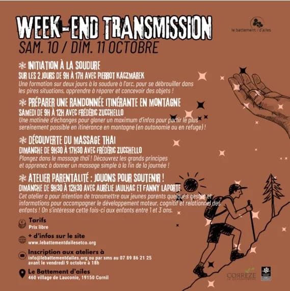Image 1 : Week end transmission background