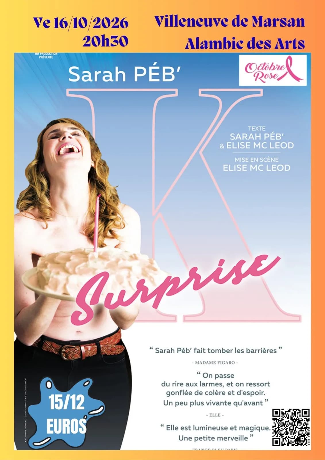 Image 1 : One woman show : K Surprise background
