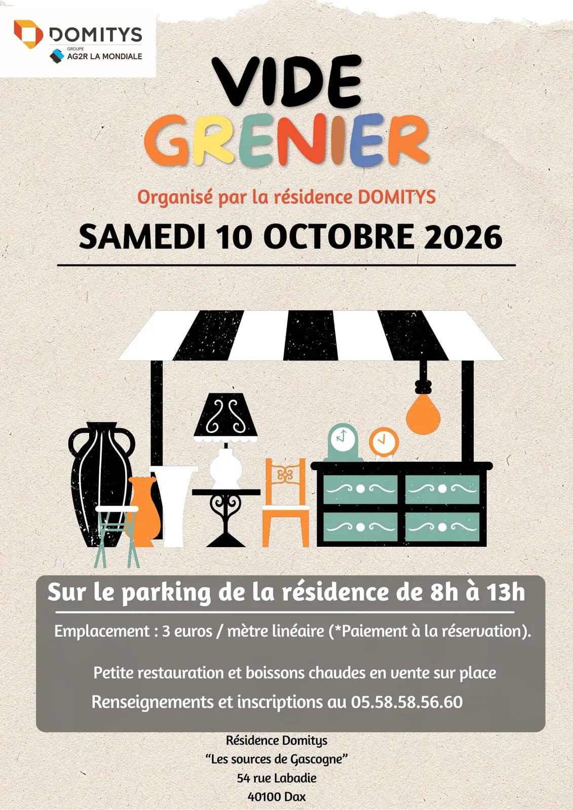 Image 1 : Vide grenier background