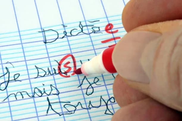 Image 1 : Au temps du certif : après-midi et soirée dictée background