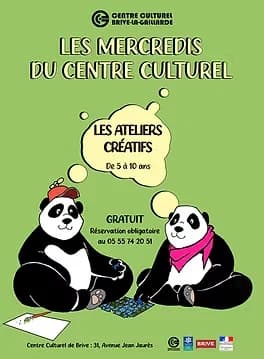 Image 1 : Les mercredis du Centre culturel: Atelier créatif (Centre Culturel) background