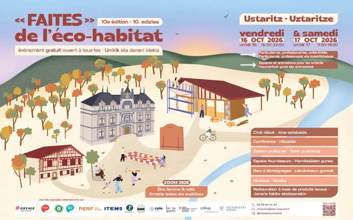 Image 1 : "Faites" de l'éco-habitat. 10e édition background