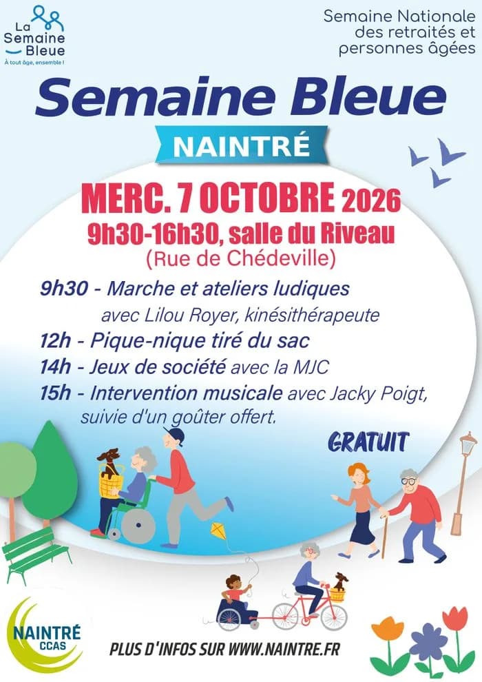 Image 1 : Semaine bleue background
