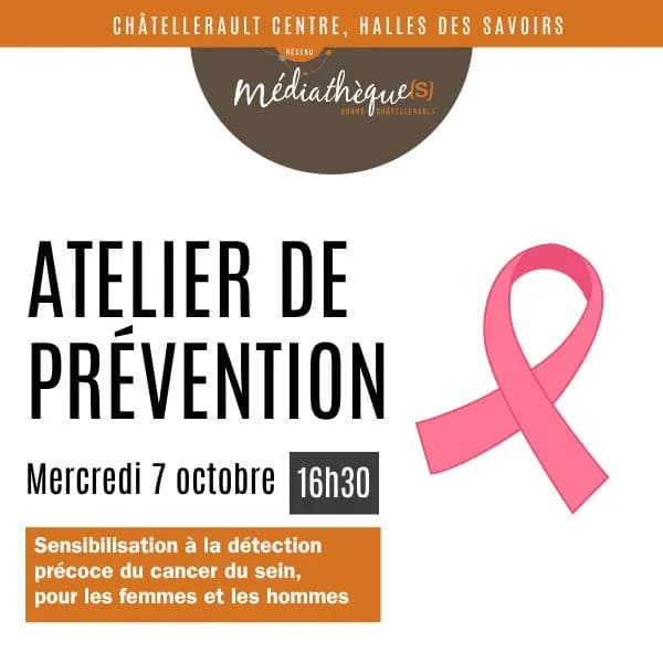 Image 1 : Octobre Rose : atelier de prévention background