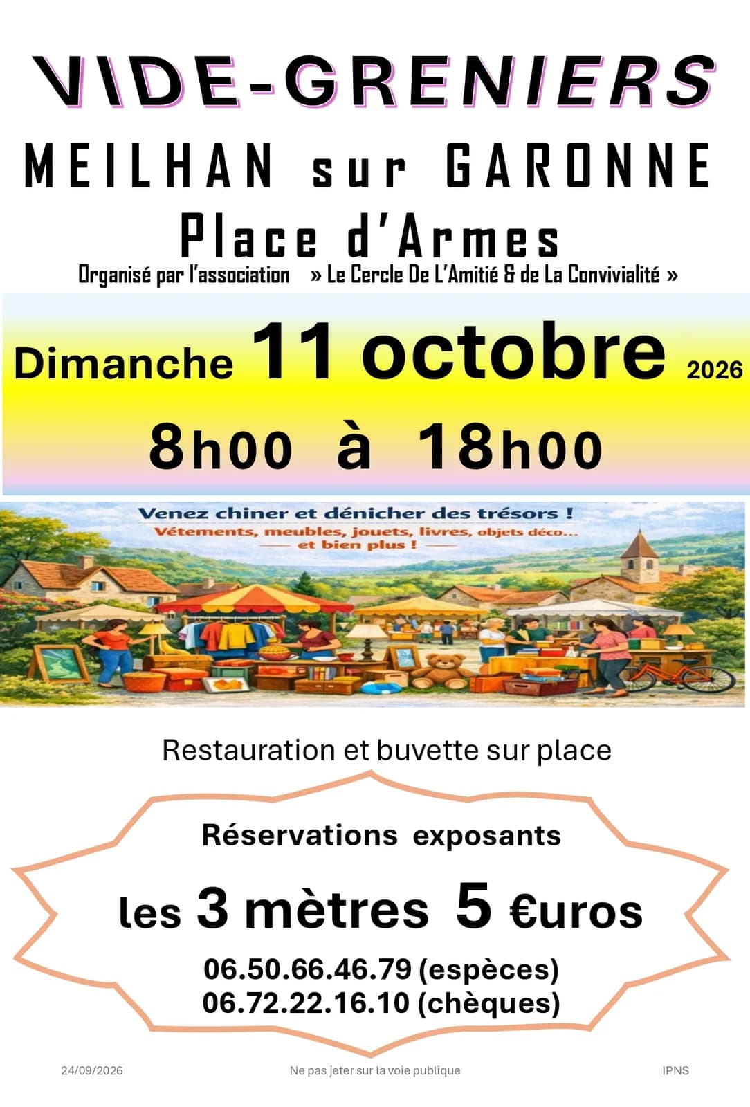 Image 1 : Vide-greniers - Meilhan-sur-Garonne background