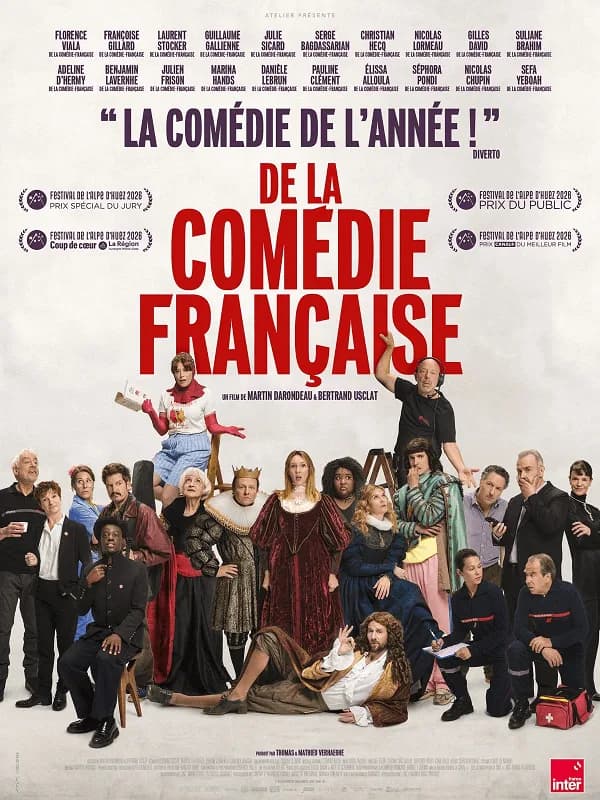 Image 1 : Ciné passion : De La Comédie - Française background