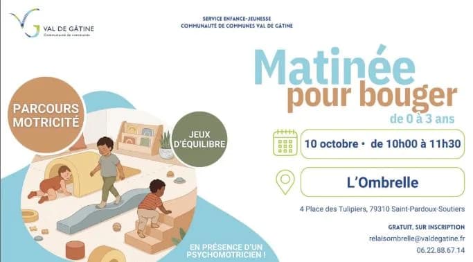 Image 1 : Matinée pour bouger de 0 à 3 ans background