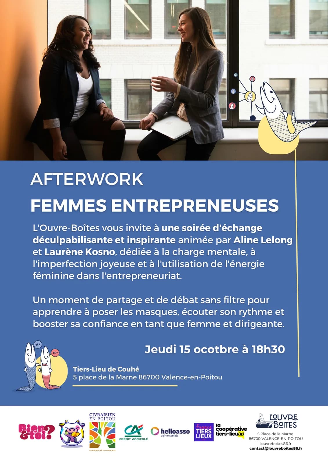 Image 1 : Afterwork : Femmes entrepreneuses background