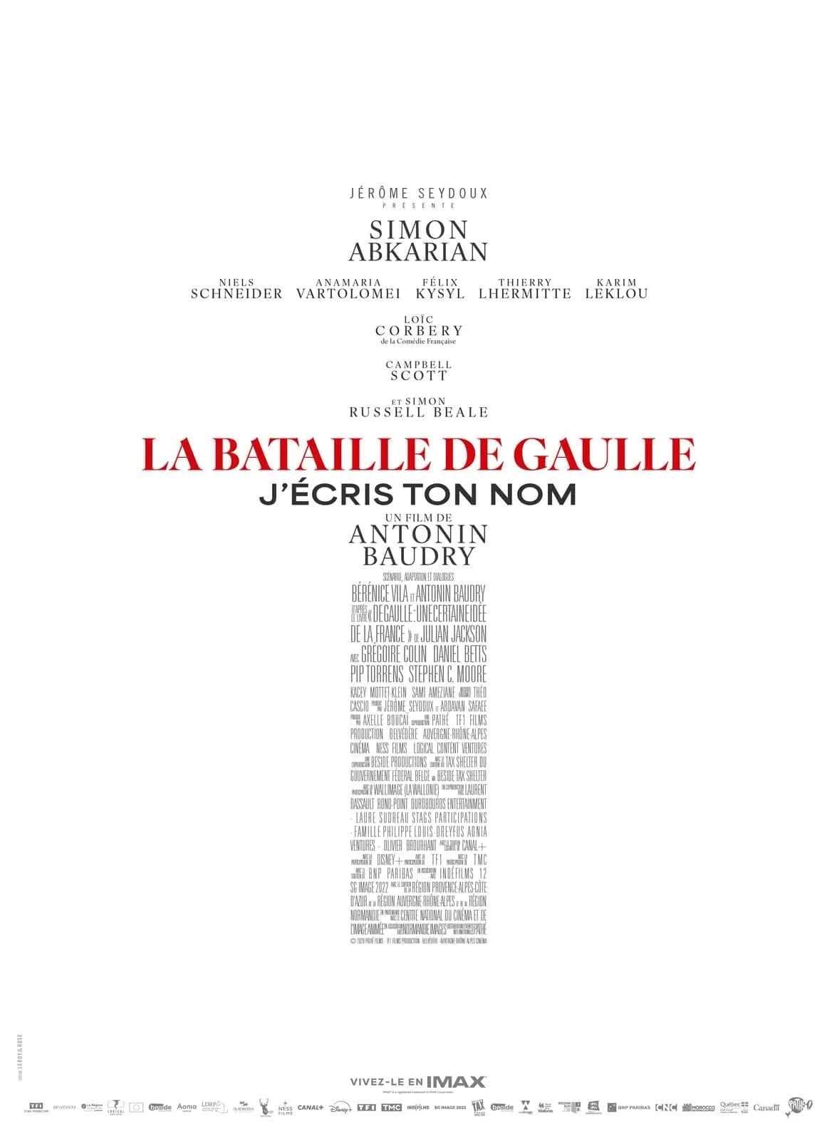 Image 2 : Cinéma à Bugeat : La Bataille De Gaulle partie 2, J'écris ton nom background
