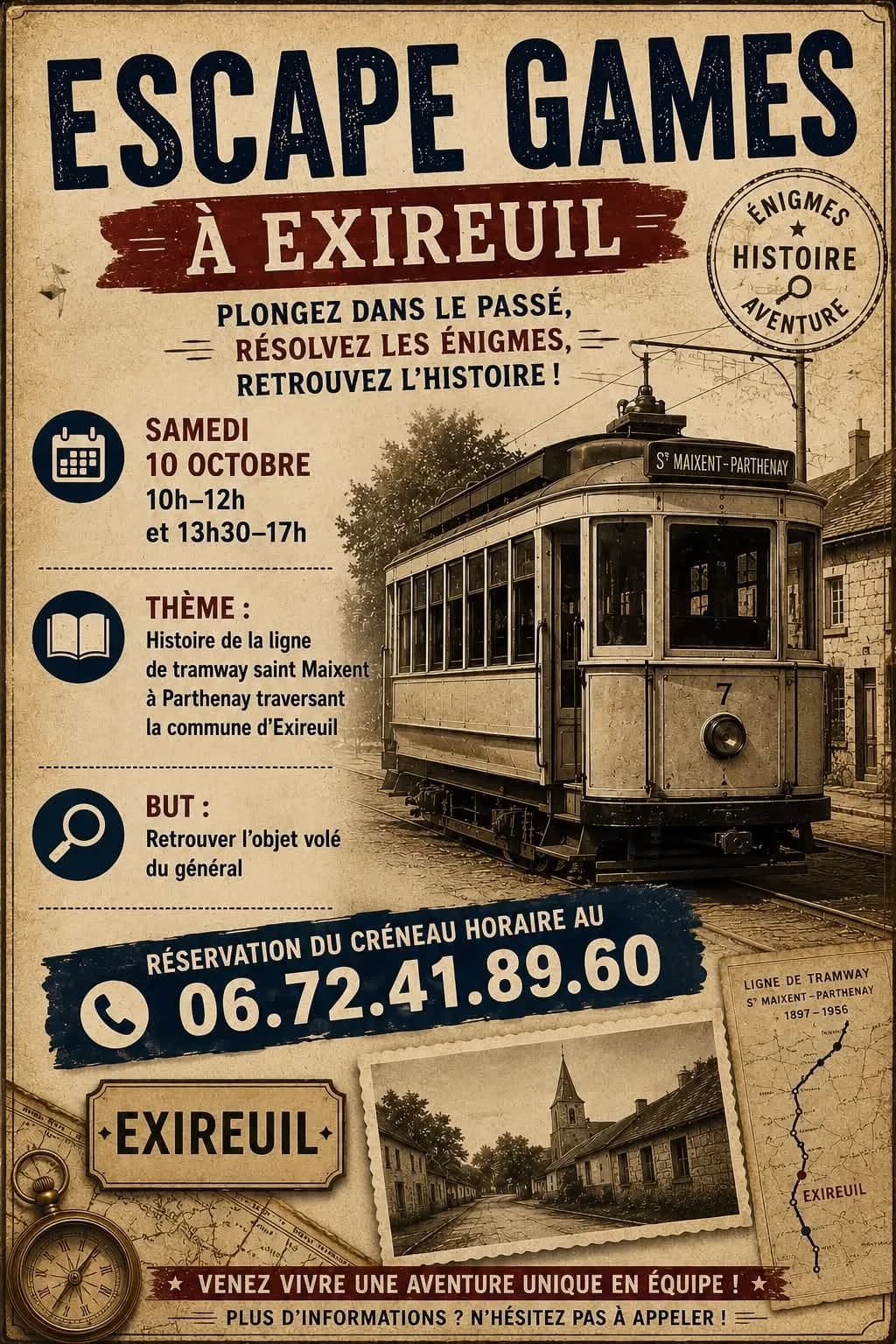 Image 1 : Escape Game à Exireuil background