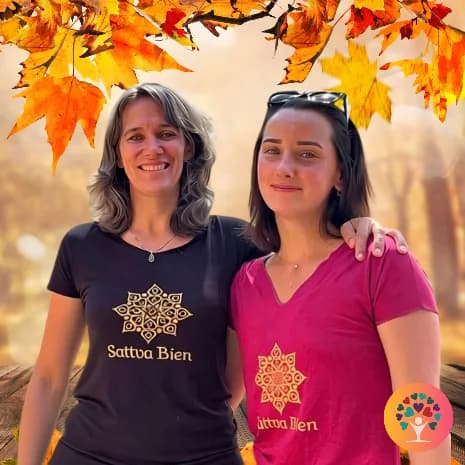 Image 2 : Yoga et Ayurveda — S'ancrer dans l'automne background