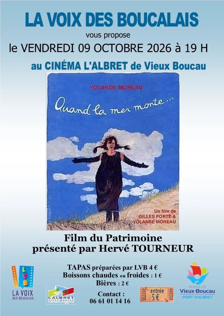 Image 1 : Cinéma-film du patrimoine / Quand la mer monte... background