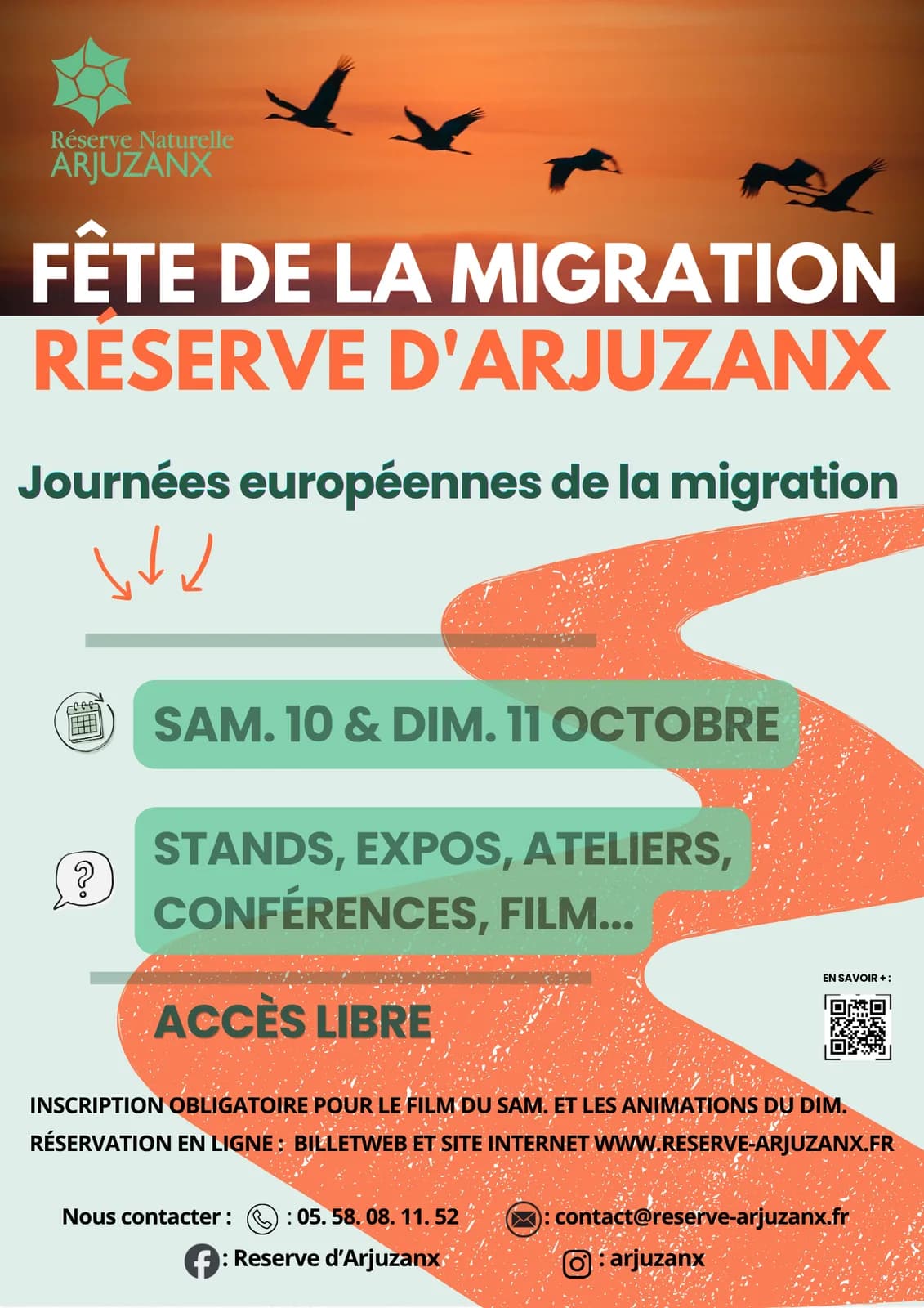Image 1 : Fête de la migration background