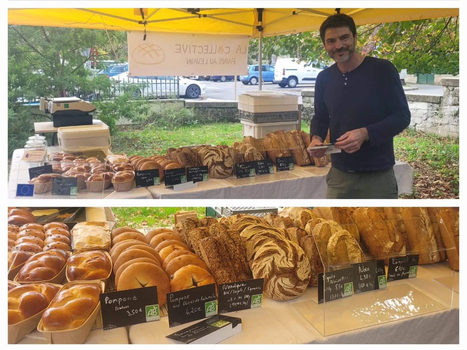 Image 1 : Le marché de la Table du Renard Bleu background