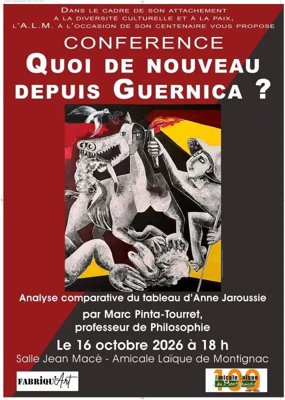 Image 1 : Conférence - Quoi de nouveau depuis Guernica ? background