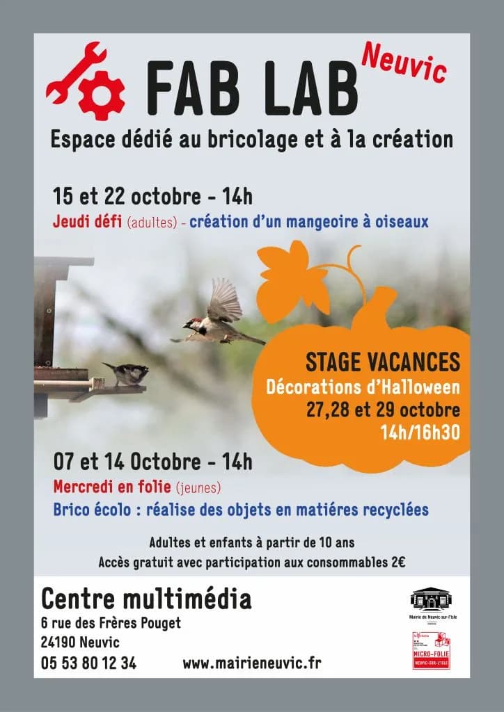 Image 2 : Atelier ados : Mercredi en Folie "Bricolo Ecolo" background