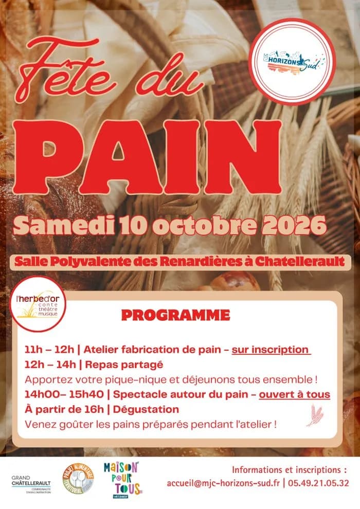 Image 1 : Fête du pain background